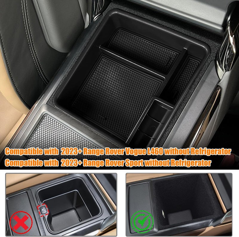 EVGoXMods Center Console Organizer Compatible with Land Rover Range Rover Sport/Vogue 2025 2024 2023 (ONLY for No Refrigerator Version), Armrest Storage Box Insert Tray Interior Accessories - Image 2